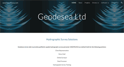 Desktop Screenshot of geodesea.com